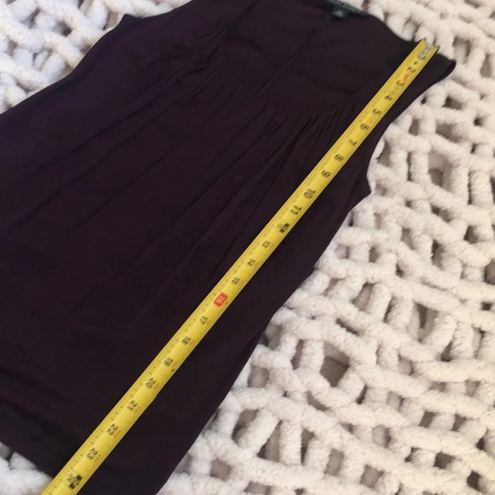 Banana Republic Tank Blouse XS - Purple/Eggplant - Picture 7 of 11